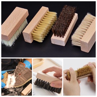 🌈 แปรงขนหมู แปรงขนม้า แท้ 100% แปรงขัดรองเท้า ขัดกระเป๋าหนัง…