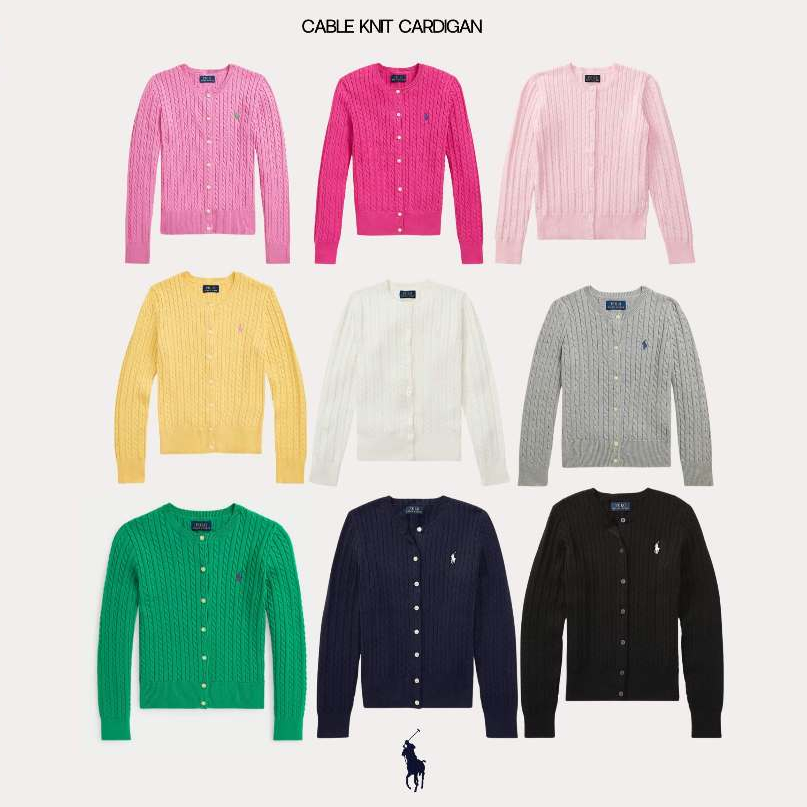 Polo Ralph Lauren Cardigan - รอสินค้า 20-25 วัน (Black size L พร้อมส่งค่ะ)