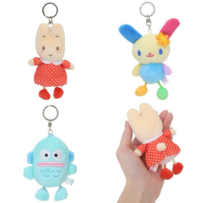 พวงกุญแจตุ๊กตา MarronCream Hangyodon Usahana Sanrio