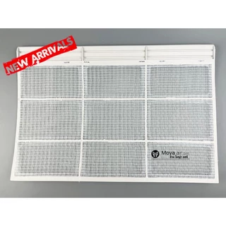ฟิลเตอร์แอร์ สำหรับแอร์ตั้งแขวน แผ่นกรองฝุ่น ขนาด 39x26.5cm และ 29.5x26.5 cm ใช้งานได้หลายรุ่นของ carrier และ Tasaki หพ3