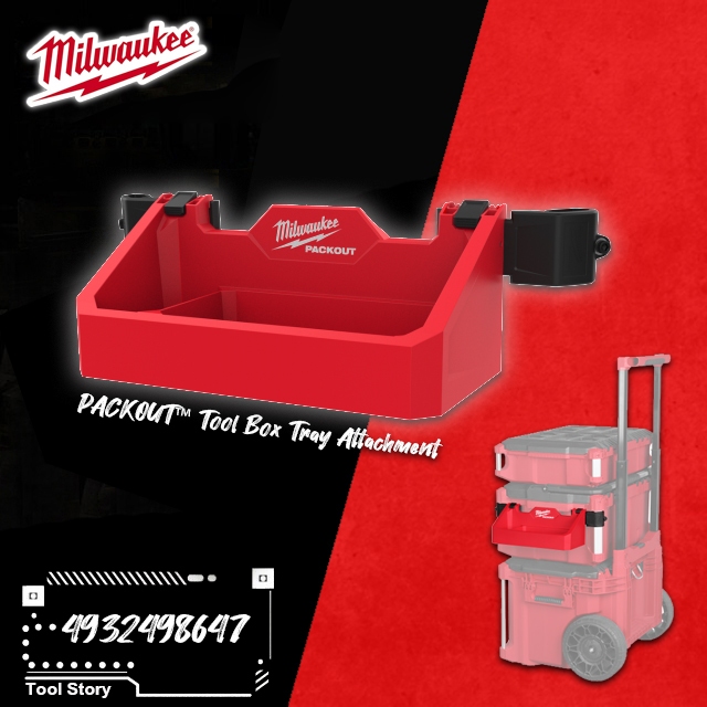 Milwaukee PACKOUT™   4932498647 Tool Box Tray Attachment