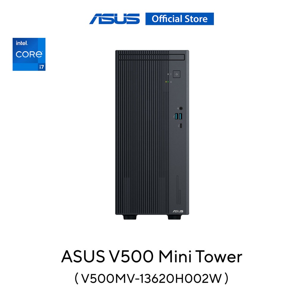ASUS V500 Mini Tower (V500MV-13620H002W) i7-13620H, 8GB, 512GB SSD, W11