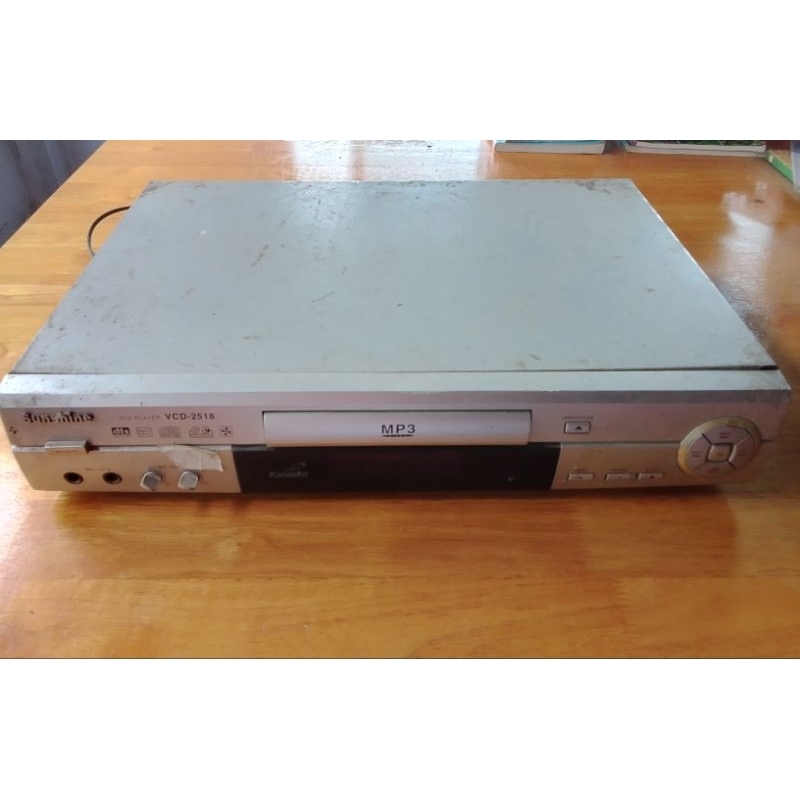 เครื่องเล่น vcd 2518 sunshine เปิดติดแต่ไม่เล่นแผ่น