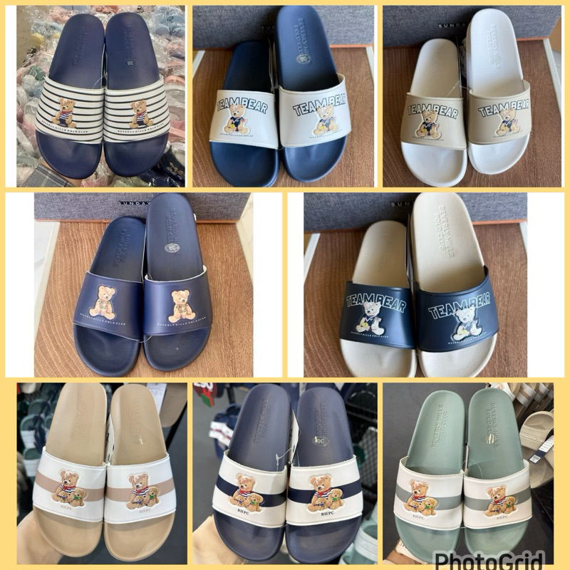 พร้อมส่ง‼️รองเท้าสวมผู้หญิง ของเเท้ จากแบรนด์ Beverly hills polo club #classicbear #BHPC #Polo