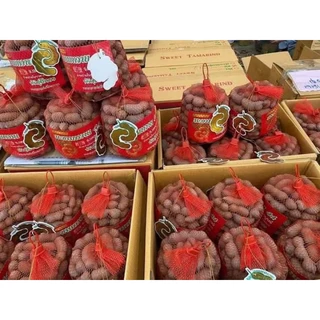 มะขามหวานสีทอง จ.เพชรบูรณ์ ห่อใส่ถุงตาข่ายสวย ข้อสั้น ยาว คละ รสชาติดีหวานนำเปรี้ยวตาม หอม อร่อย 1 ถุง 500 -1000 กก.
