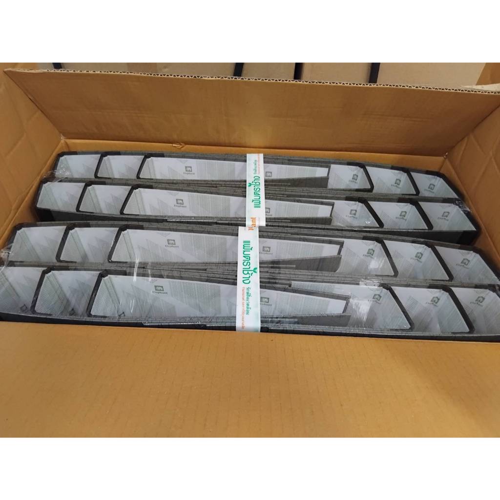 (..ลัง..)แฟ้มใส่เอกสาร ตราช้าง รุ่น 115A ขนาดสันกว้าง 2 นิ้ว ขนาด A4 สีดำ (24 เล่ม)