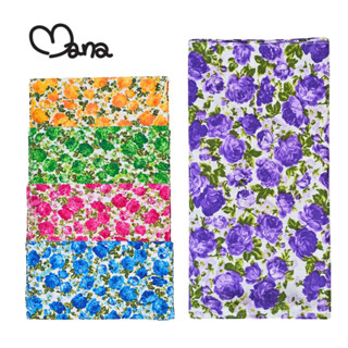 สไบลายดอก หน้ากว้าง 14 นิ้ว ยาว 3 เมตร มี 6 สี