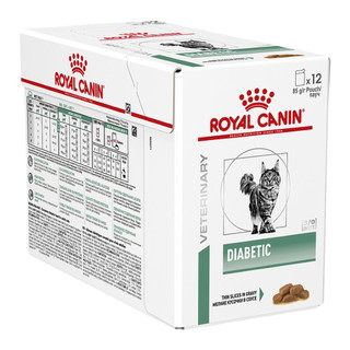 Royal Canin Diabetic Cat Pouch อาหารแมวเบาหวาน แบบเปียก ขนาด 85 กรัม