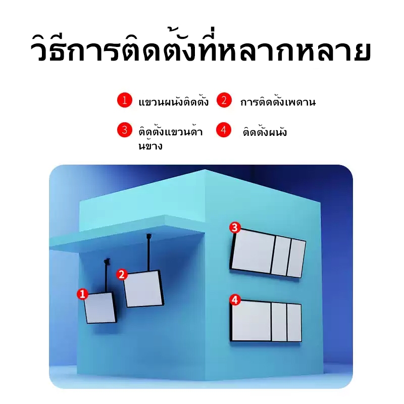 ป้ายไฟเมนู LED, ป้ายไฟโฆษณา, ป้ายไฟเมนูอาหาร, ปรับมุมและความสูงได้, โครงอลูมิเนียม, ติดตั้งง่าย, ให้ที่ชาร์จฟรี - รูปที่ 4