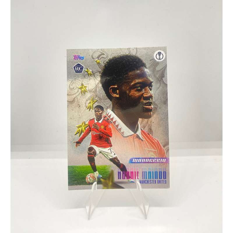 การ์ดฟุตบอล 2022-23 Topps Jamal Musiala Platinum Curated Set Man United Kobbie Mainoo
