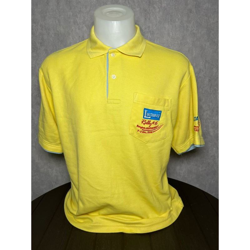 เสื้อโปโล Lactasoy  ไซส์ xl อก 40 ผ้ามือ✌️