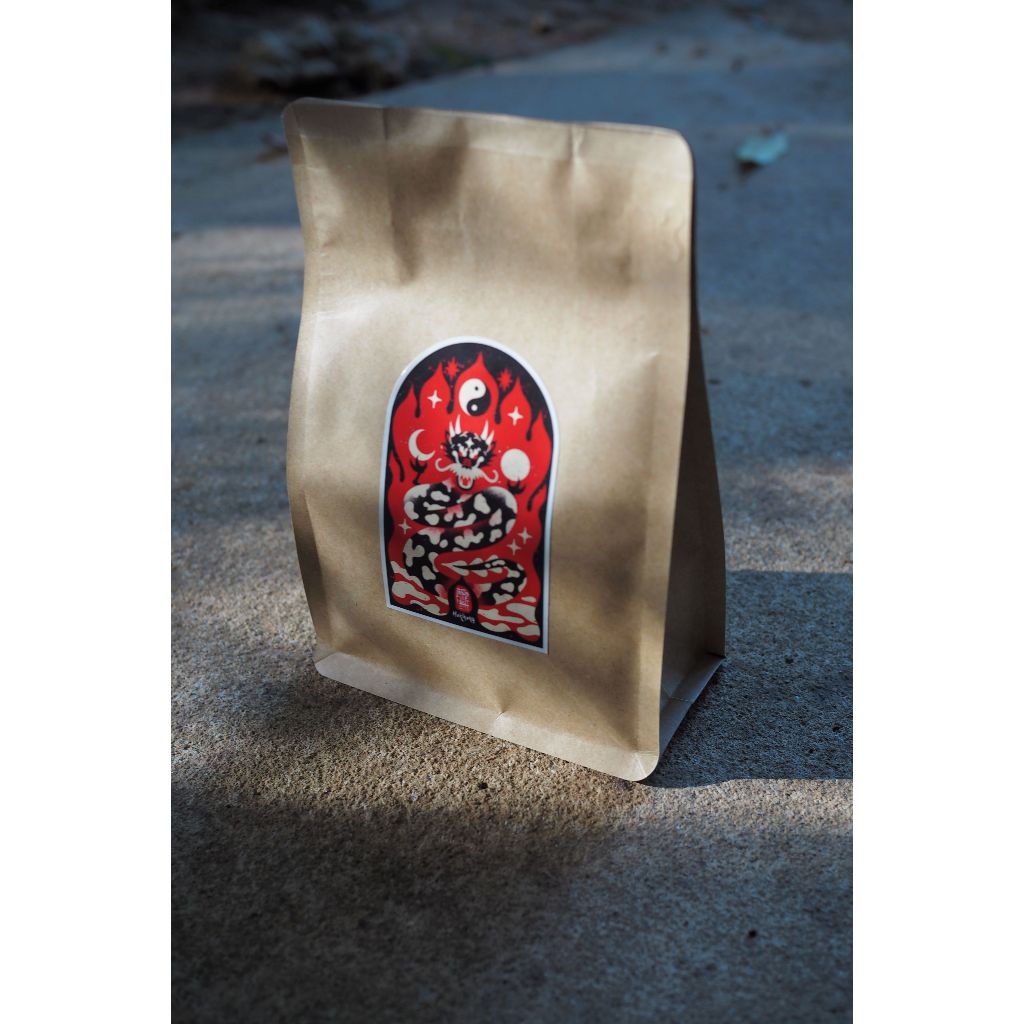 เมล็ดกาแฟคั่วอ่อน Natural Process - แม่จันใต้