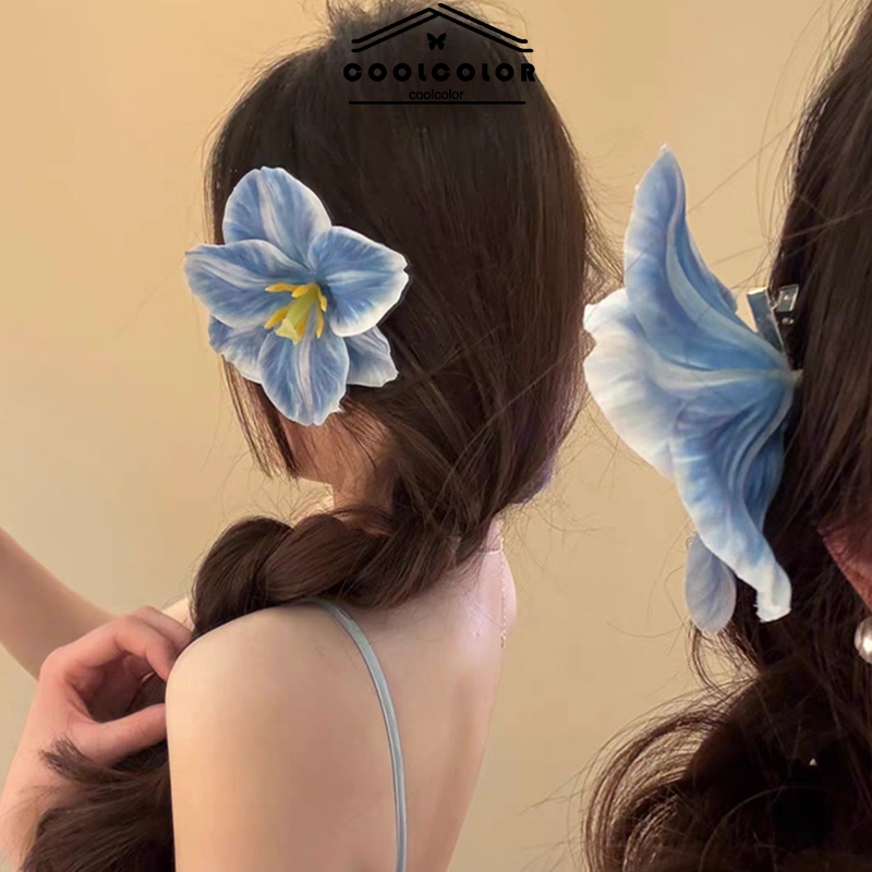 ในไทย💖กิ๊บหนีบผมดอกทิวลิปคลิปด้านข้างหวานInsสไตล์เกาหลีสำหรับผู้หญิงเครื่องประดับผมแฟชั่นCOD - รูปที่ 3