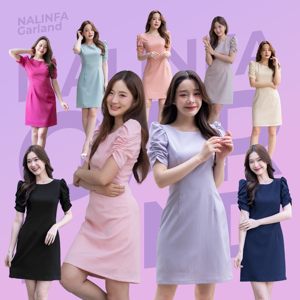 NALINFA Garland (Blue/Cream/Black/Navy/Magenta/Pink/Smoky Pink/Lavender/Teal) -  By Nalinfa