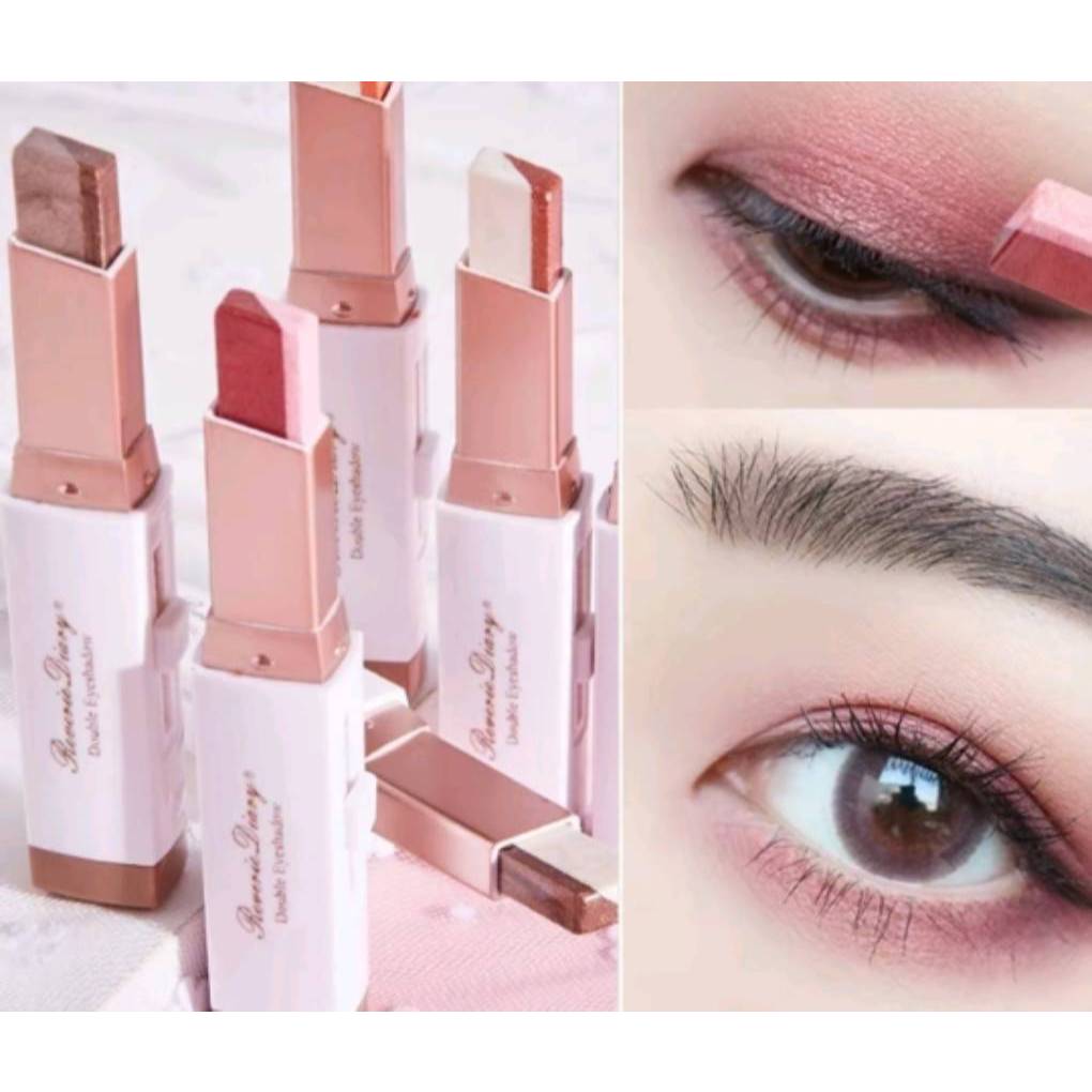อายแชโดว์ Lameila แต่งตาทูโทน2 สีในแท่งเดียวEye Shadow Stick No.72