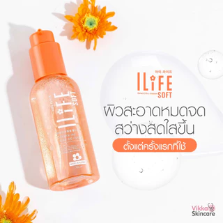 VIKKASKINCARE I-LIFE SOFT 120 ml เจลล้างหน้า สูตรอ่อนโยน สิว ผิวแพ้ง่ายใช้ได้ ล้างสะอาด ล้างครีมกันแดด ผิวไม่แห้งตึง