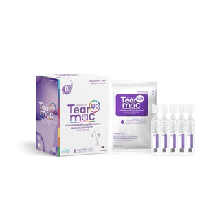 Tear Mac UD น้ำตาเทียมรายวัน ความชุ่มชื้นสูง ไม่มีสารกันเสีย มีฝาปิดใช้ต่อได้ (1กล่องมี 30หลอด)
