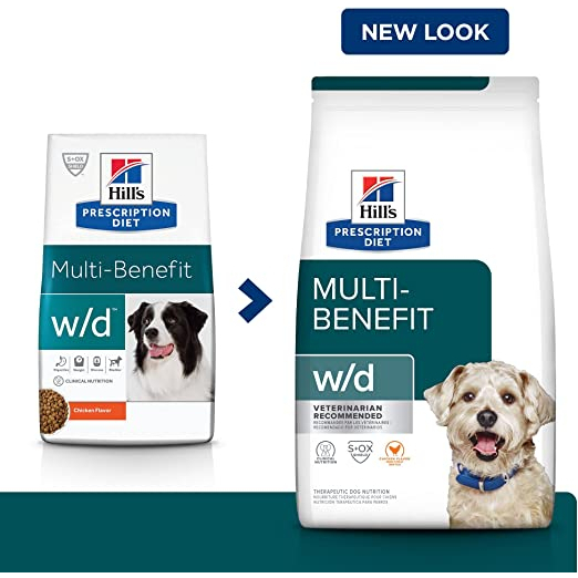 Hill’s w/d อาหารสุนัขเบาหวาน คุมน้ำหนัก 1.5 kg