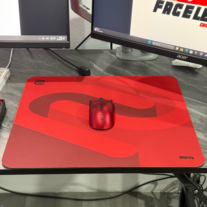 (พร้อมส่งในไทย🔥) แผ่นรองเม้าส์ 450x400x4mm ZW XXL Gaming แผ่นใหญ่หนาพิเศษ
