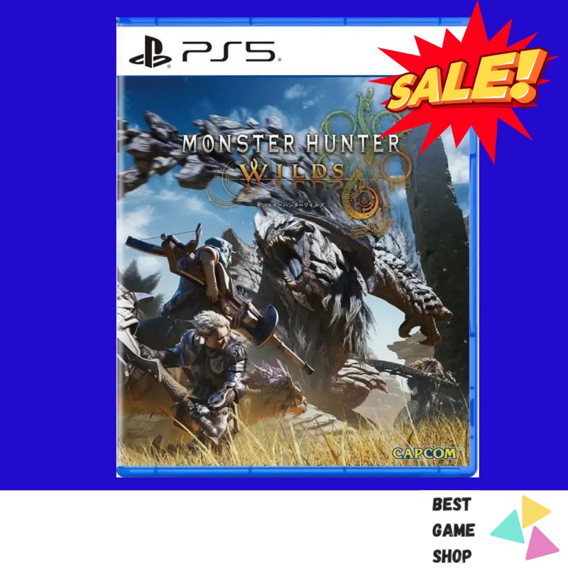 Monster Hunter Wilds PS5 (แผ่นใหม่ มือ1/มือ2) (Zone3) (พร้อมส่ง)