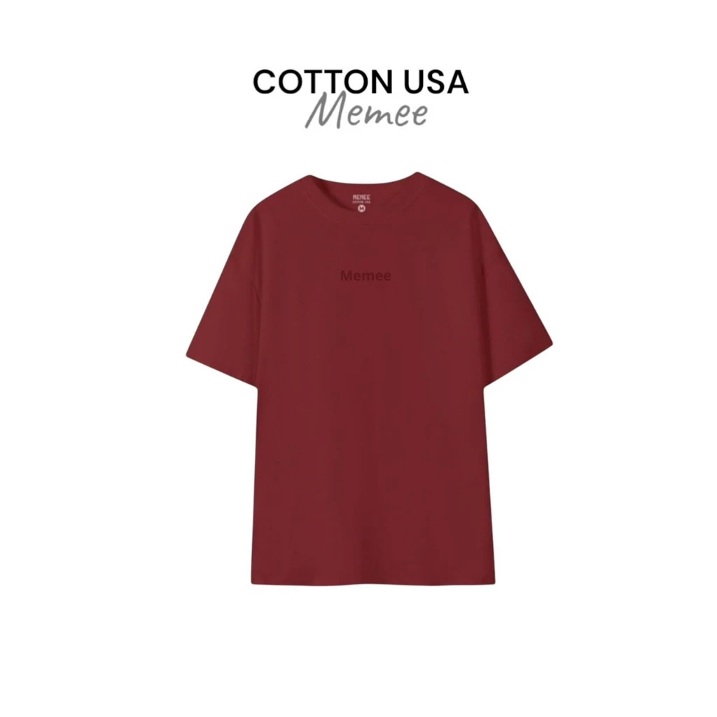 เสื้อยืด MEMEE ~ COTTON ผ้าหนานิ่ม (งานปัก ทรงตรง) thumbnail 9