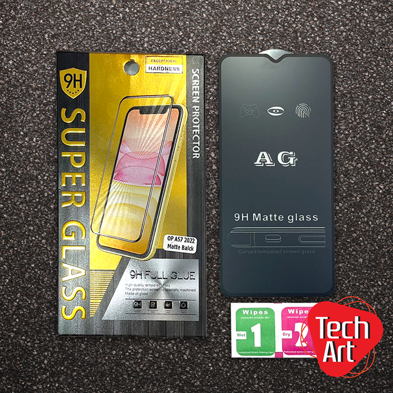 ฟิล์มกระจกด้านเต็มจอ Samsung A53 A54 Note10lite J4+ J6+ A7(2018) J7Prime J7Pro  ฟิล์มติดง่าย