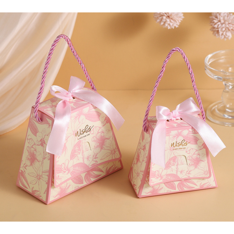 พร้อมส่งจากไทย... กล่องของขวัญ กล่องเป๋าหูหิ้ว กล่องกระดาษใส่ของชำร่วย - รูปที่ 3