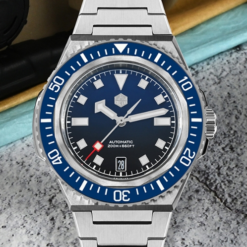 [Pre-order][ออโต้] San Martin SN0146 OG Integrated watch 41MM X1 AR Flat Sapphire NH35 200M