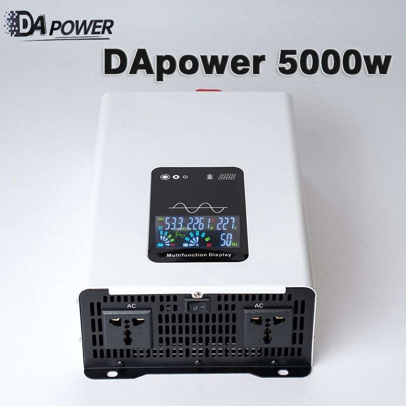 DA Power Inverter 5000w รุ่น12v/24VตัวแปลงไฟDC TO AC220V อินเวอร์เตอร์เพียวซายเวฟ Inverter pure sine