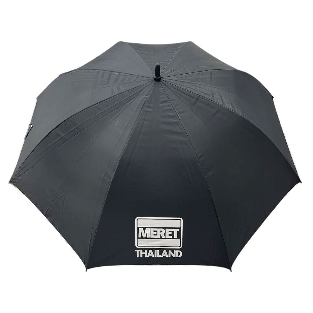 ร่มสีดำ Meret Thailand Umbrellas Black (Meret Logo) Meret USA ขนาด 130 ซม. และป้องกันแสงแดด SPF 50+