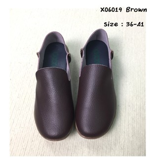 prettycomfort รองเท้าเพื่อสุขภาพหนังแท้ หนังวัว หนังนิ่มมากใ…