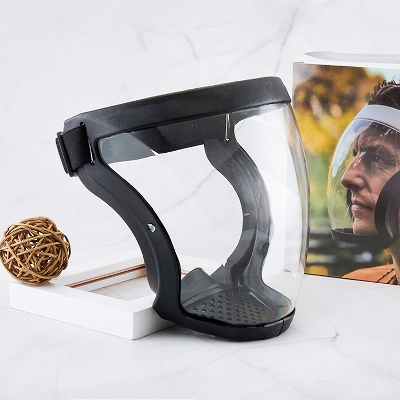 หน้ากาก face shield เต็มหน้า เฟสชิวหน้ากาก แบบ PC กันแดด กันฝุ่น - รูปที่ 7