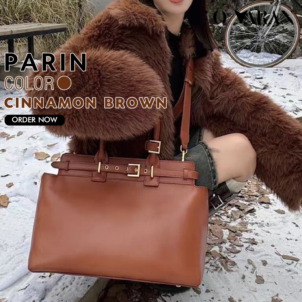 แจกส่วนลด 15% ทั้งเดือน เก็บโค้ดหน้าแรก ลดเพิ่ม 300 บาท  : PARIN VARAN : กระเป๋าหนังวัวแท้