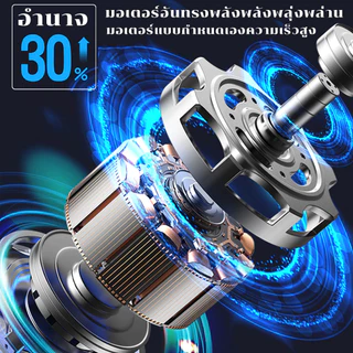 พัดลมเทอร์โบเจ็ท 5000W โบลเวอร์ เครื่องเป่าลมไร้สาย เครื่องเป่าลมไฟฟ้า Thrust รุนแรงพัดลม แบบพกพาฝุ่น พัดลม Jet Blower