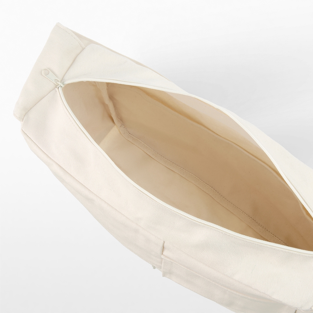 Starbucks Recycled Cream Canvas Crossbody Bag กระเป๋าสตาร์บัคส์ A9001778
