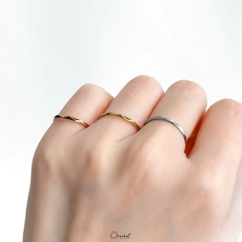 Orachat | Ren 14k ring. (แหวนตัวเรือนสแตนเลส)