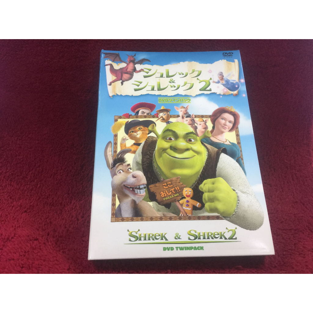 DVD สากล Shrek & Shrek 2 DVD Twin Pack สภาพตามรูปปก ZD21-13