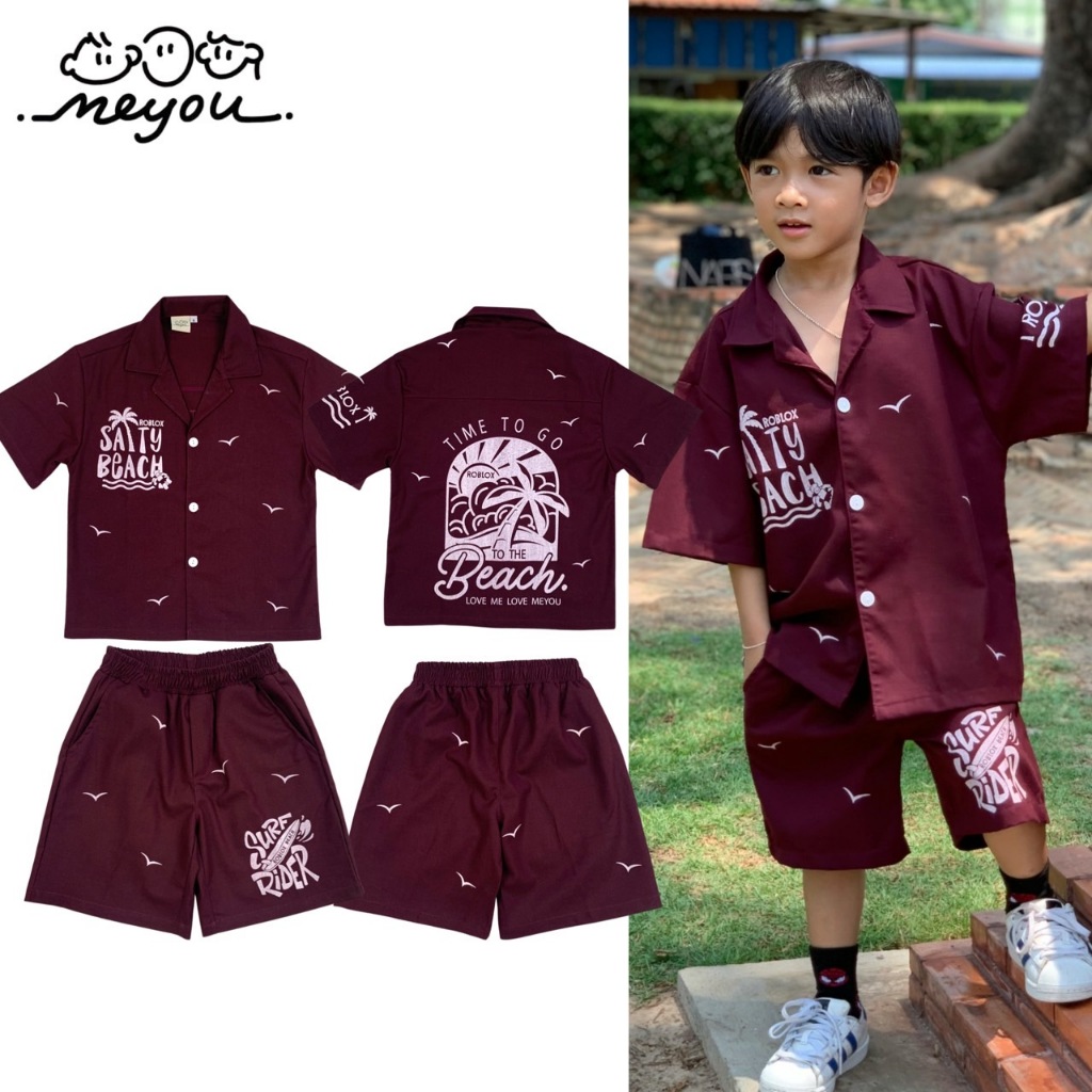 Set ชุดเชิ๊ตผ้าฝ้ายพรีเมี่ยม MEYOU BRAND