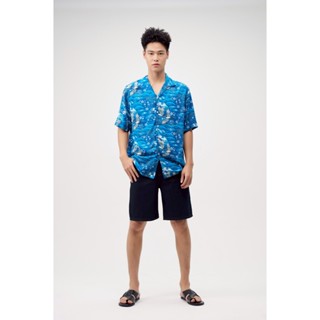 Niyom Jeans collection Aloha : รุ่นTS-H502  เสื้อฮาวาย คอปก