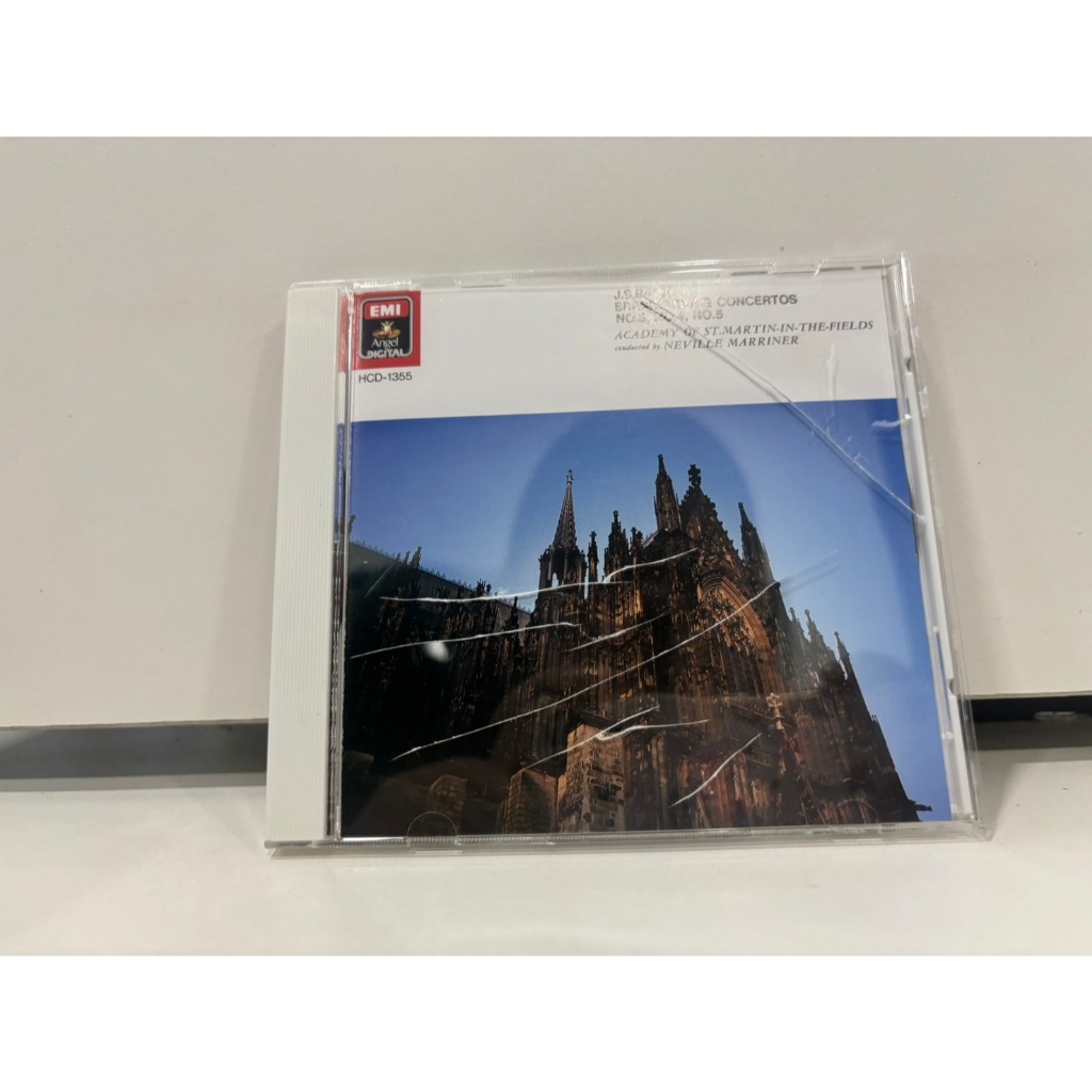 1 CD MUSIC  ซีดีเพลงสากล     J・S・バッハ:ブランデンブルク協奏曲第3、4、5階   (C16D112)