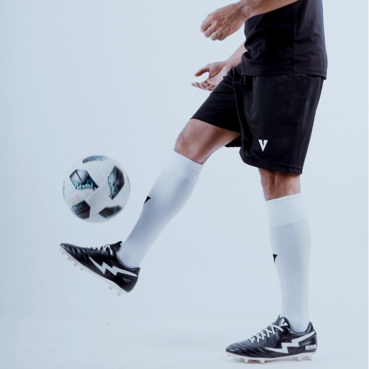 VOLT กางเกงฟุตบอล ขาสั้น ออกกำลังกาย สีดำ กางเกงกีฬา DELTA 001 FOOTBALL SHORTS BLACK ACADEMY