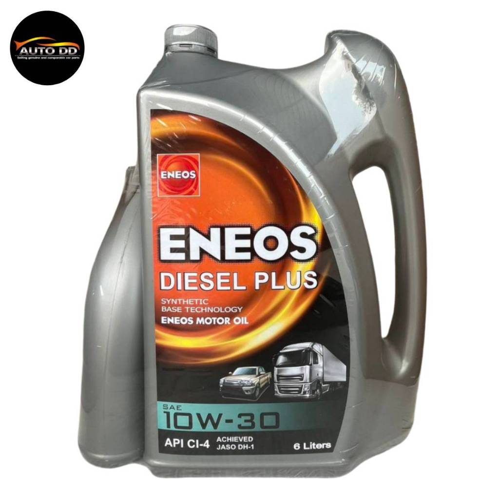 ENEOS DIESEL PLUS 10W-30 ขนาด 6+1 ลิตร / เอเนออส ดีเซล พลัส 10W-30 น้ำมันเครื่องยนต์ดีเซลกึงสังเคราะห์