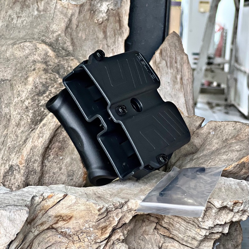 ซองใส่แม็กกาซีนคู่แบบUniversal เพลทเหน็บใบพาย - รูปที่ 4