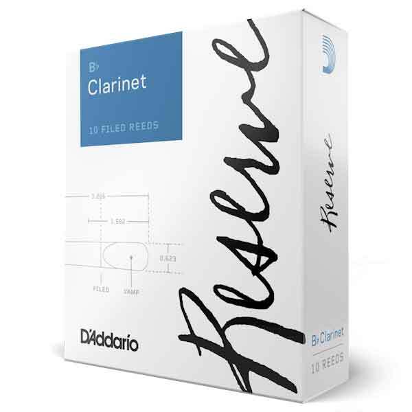 ลิ้นคลารินเท D’Addario Reserve Bb Clarinet Reeds ลิ้นบีแฟลตคลาริเน็ต (อ้น) แยกชิ้น