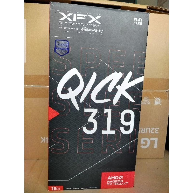 VGA RX7800XT XFX319 16GBมือสองประกันไทย