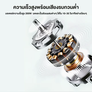 [ประกัน1ปี โถแก้วfood grade ทุกรุ่น] SAMONO เครื่องปั่นอาหารเด็ก 8 ใบมีด เครื่องบดไฟฟ้าอเนกประสงค์ เครื่องบดอาหาร