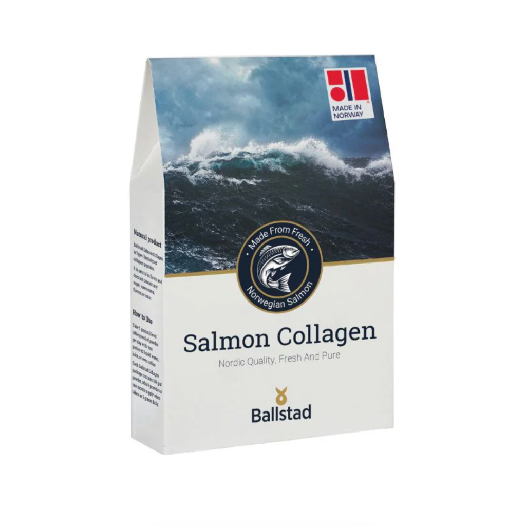 คอลลาเจน จากปลาแซลมอน ผลิตและนำเข้าจากประเทศนอร์เวย์ Ballstad Collagen รีฟิล