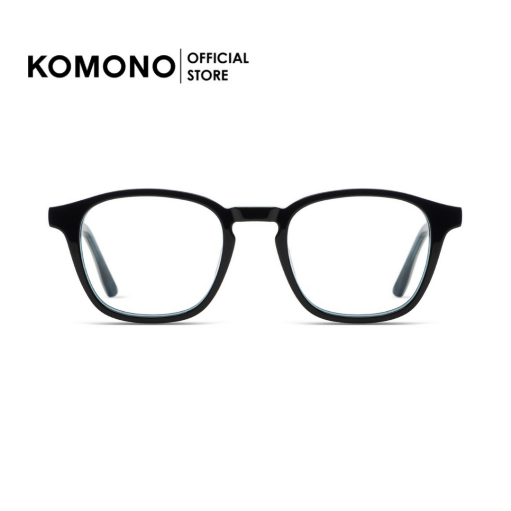 KOMONO Marlon Blue Night กรอบแว่นตา ทรงเวย์ฟารเรอร์  สีน้ำเงิน