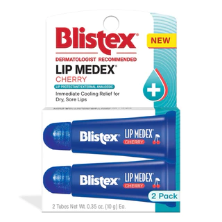 🐤Blistex Lip Medex/DCT/Ointment ลิปบาล์ม ลิปมัน แท้🇺🇸 ฟื้นฟูริมฝีปาก เพิ่มความชุ่มชื้น ป้องกันปากแห้งเป็นขุย