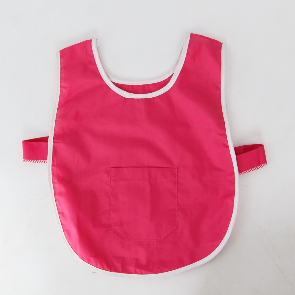 เสื้อกันเปื้อนเด็กอนุบาลผ้าโทเรพร้อมปักชื่อฟรี! สะดวก ใส่สบาย กันหลุดง่าย ราคาคุ้มค่า - รูปที่ 4